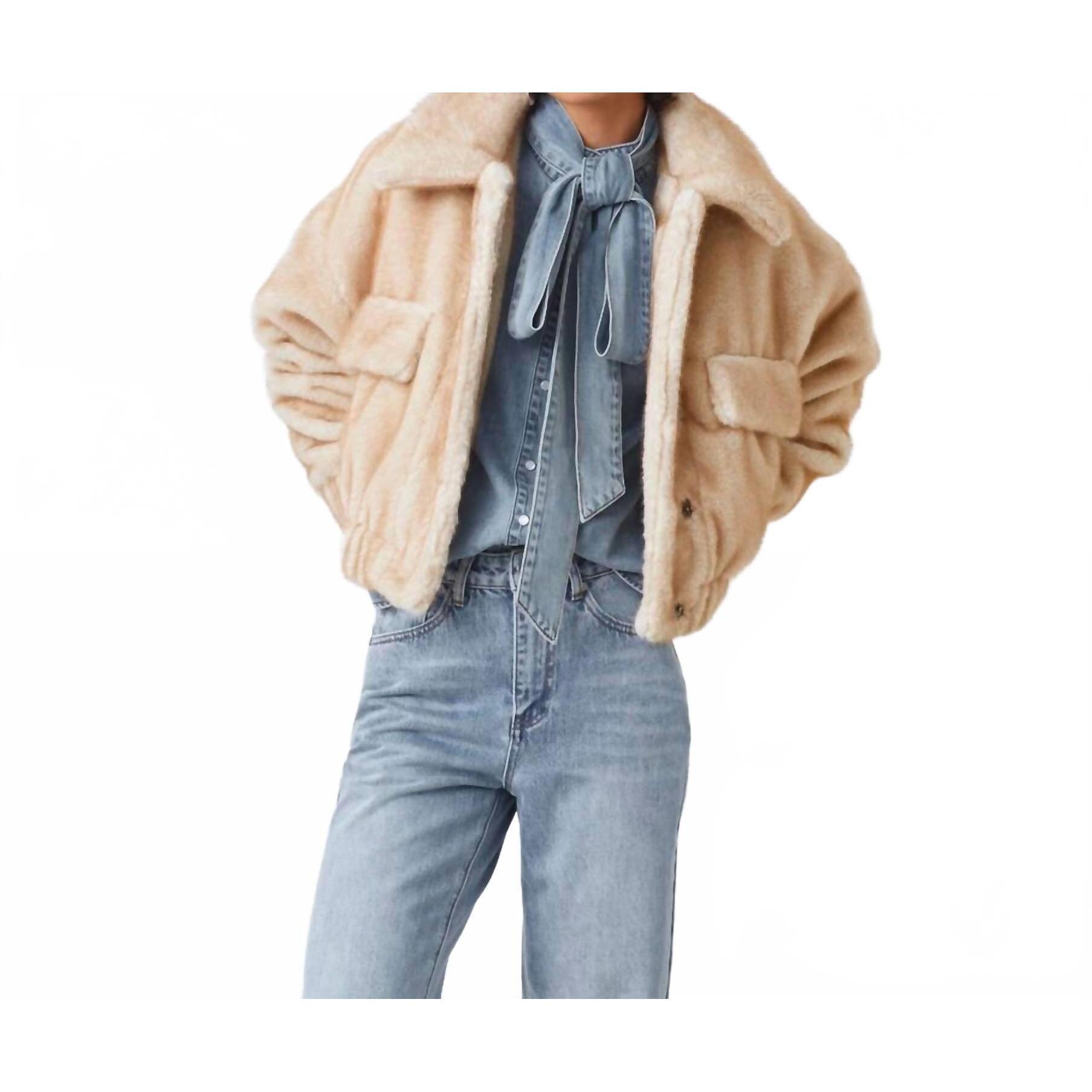 New Suncoo Evan Jacket In Cream